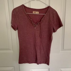 Lace-up Hollister Tee